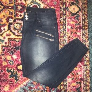 Torrid Zipper Jeans